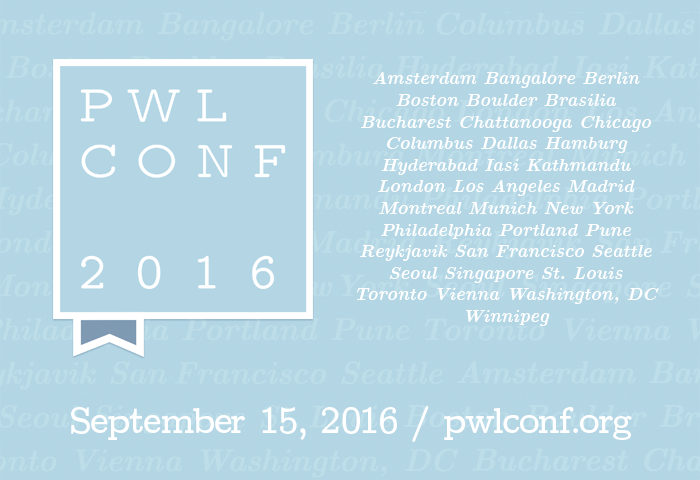 PWLConf 2016